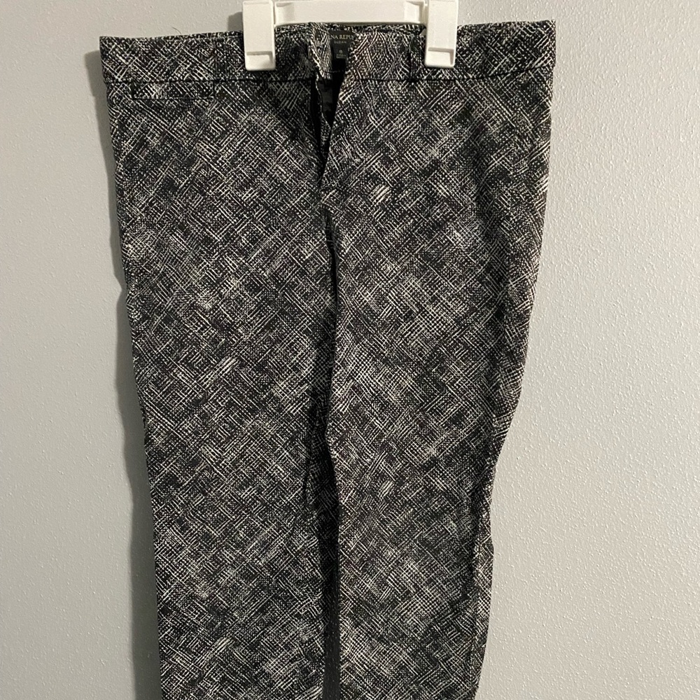 Banana Republic Monochrome Textured Pants